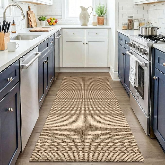 KOZYFLY Washable 3x4 Woven Entry Area Rug, Braided Throw Rugs - Image 2