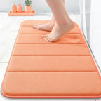 OLANLY Memory Foam Bath Mat 35x16, Super Soft Absorbent Bathroom Rugs, Quick Dry by OLANLY