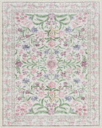 Wonnitar Purple Floral 8x10 Area Rugs, Washable Rug - Image 7