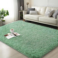 Mugorn Green Rugs for Bedroom, 3x5 Feet Fluffy Area Rugs for Living Room by MUGORN