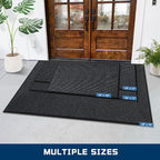 BesWin Indoor Outdoor Door Mat, Non Slip Rubber Backing Commercial Floor Mats - Image 7