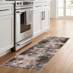 IOHOUZE Abstract Runner Rug 2x6 Ft Washable Runners - Image 2