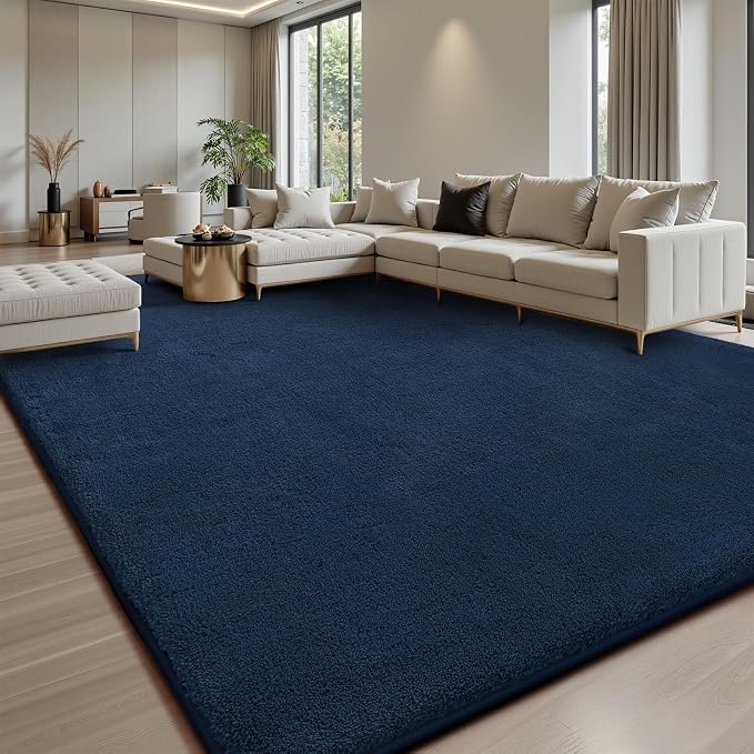 Sour Lemon 8x10 Area Rugs for Living Room, Soft Large Area Rug Fluffy Rugs for by SourLemon