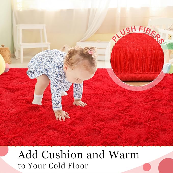 BENRON Fluffy Runner Rugs 2x4, Soft Long Runners - Image 4