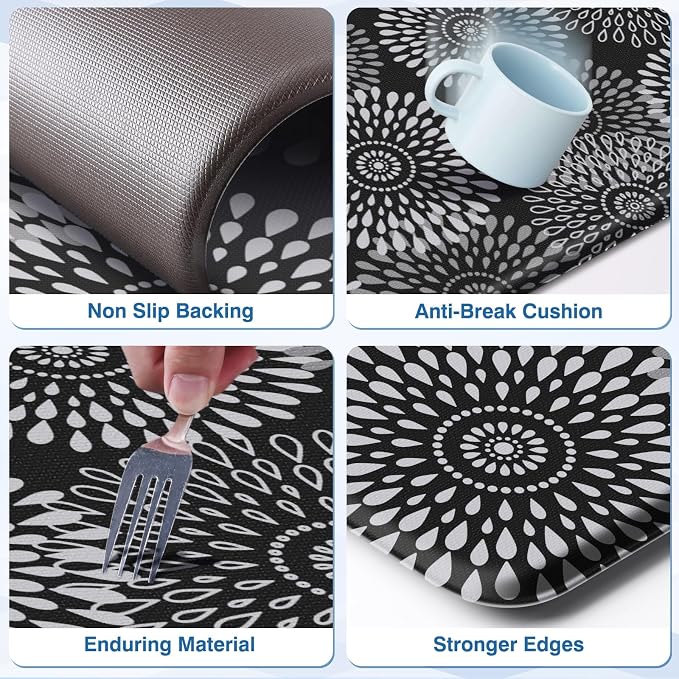 LuxStep Kitchen Mat Cushioned Rugs Anti-Fatigue Mats - Image 5