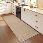 YDKGL 2x5 ft Hallway Runner Rug Boho Woven Washable Long Kitchen Runner Rugs - Image 3