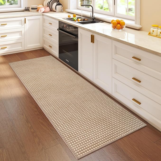 YDKGL 2x5 ft Hallway Runner Rug Boho Woven Washable Long Kitchen Runner Rugs - Image 3