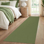 IOHOUZE Washable Runner Rug 2.6x8 Non Slip Rubber Backed Wide Hallway Runner - Image 3