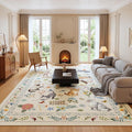 Unirea 8x10 Beige Cat Area Rugs by UNIREA