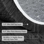 9x12 Ft Extra Large Shag Rugs for Living Room, Ultra Soft Fluffy Furry Area - Image 8