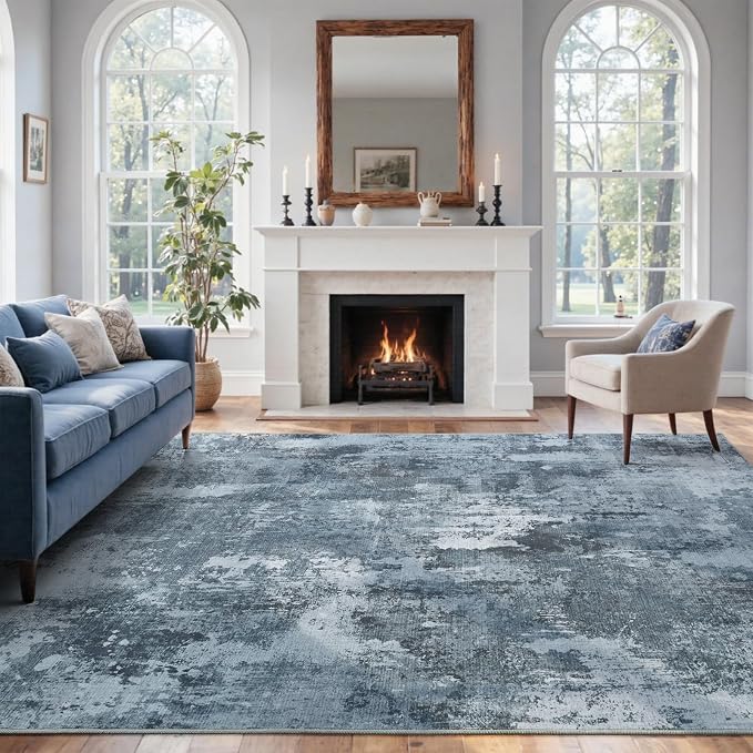 9x12 Ft Extra Large Washable Area Rugs by Cuzwlovita