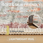 5x7 Area Rugs for Living Room Rug Washable: Modern Rug for Dining Room Bedroom - Image 6