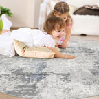 DMOYEST 8ft Round Area Rug for Living Room - Image 7
