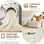 UERMEI 10x14 Washable Area Rug - Image 9