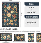 DUKINO 5x7 Area Rug, Floral Rugs - Image 2