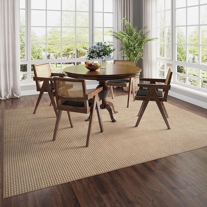 YDKGL Boho Washable Area Rugs 6x9 ft, Non Slip Area Rug - Image 2