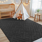 Macgace Ultra Soft Dark Grey Area Rug - Image 3