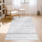 cotiled 3x5 Area Rugs Living Room Rug: Washable Boho Rugs - Image 2