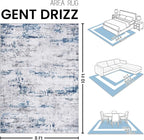 Area Rug Living Room Rugs: 8x10 Large Soft Indoor Carpet Modern Abstract Rug - Image 2