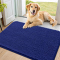 Smiry Dog Door Mat for Muddy Paws 36x24, Absorbent Dirt Trapper, Non-Slip by Smiry