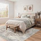 Tortania 6' Square Area Rug Living Room Rugs - Image 2