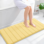 OLANLY Memory Foam Long Bathroom Rugs Runner 44x20, Super Soft Absorbent Bath by OLANLY
