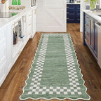 Rug Runners for Hallways 2x8 Washable Kitchen Runner Rug Non Slip Low Pile - Image 2