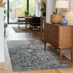 Rugxara 3x5 Rug for Entryway Bedroom, Vintage Retro Boho Throw Rug, Non Slip & - Image 3