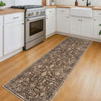 KILOCOCO Hallway Runner 2x6 Rug Runner Washable Kitchen Runners Printed Floral - Image 3