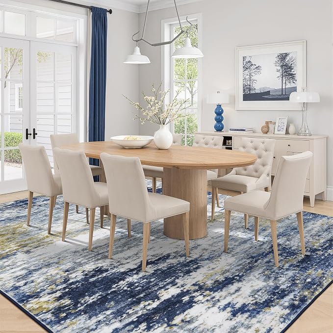 Lofus 9x12 Area Rug for Living Room, Abstract Large Rugs - Image 3