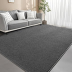 4x6 Feet Grey Area Rugs for Bedroom, Indoor Washable Memory Foam Rug for Living by Woottpe