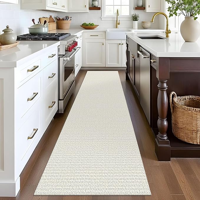 EARTHALL Woven Runner Rug 2x8 Ft Washable Runners - Image 5