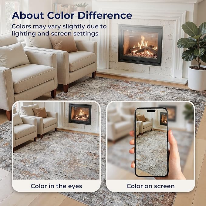 DMOYEST Area Rug Living Room Rugs - Image 7