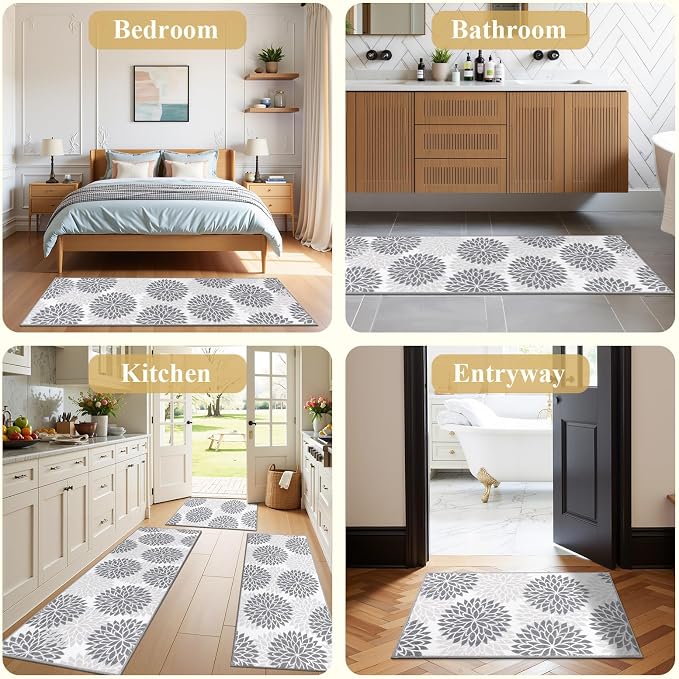 Ileading Boho Kitchen Rugs Sets 3 Piece - Image 4