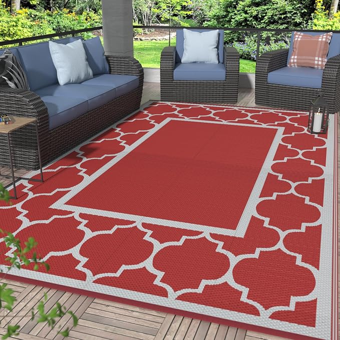 GENIMO 6' x 9' Outdoor Rug Waterproof by GENIMO