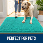 OLANLY Dog Door Mat for Muddy Paws 40x32, Absorbs Moisture and Dirt, Absorbent - Image 6