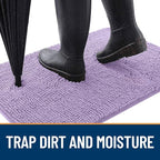 OLANLY Dog Door Mat for Muddy Paws 47x32, Absorbs Moisture and Dirt, Absorbent - Image 2
