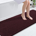 OLANLY Bathroom Runner Rugs 70x24, Soft Absorbent Chenille Bath Rugs, Rubber by OLANLY
