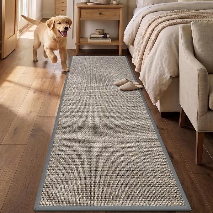 DEX Hallway Runner Rug 2'4''x8, Non Slip Rubber Backing Inside Entryway Carpet - Image 9