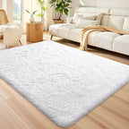OLANLY Area Rugs for Living Room Bedroom, Machine Washable 4x5.9 ft Soft Fluffy - Image 7
