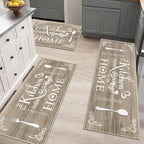 Vaukki Boho Kitchen Rug Sets 3 Pieces, Washable Kitchen Mats - Image 7
