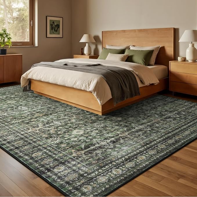 Lofus 9x12 Area Rug for Living Room, Soft Boho Carpets for Bedroom Dining Room - Image 2