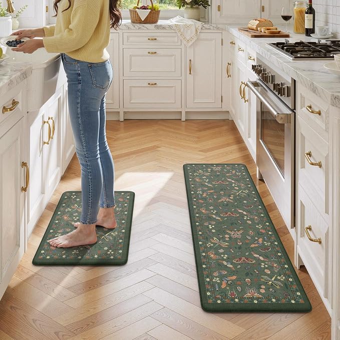 LEEVAN Anti Fatigue Mats for Kitchen Floor Non-Slip, Cushioned Kitchen Mats for - Image 7