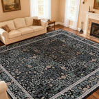 Extra Large 10x14 Area Rug for Living Room, Washable Rugs for Dining Room by Unknown