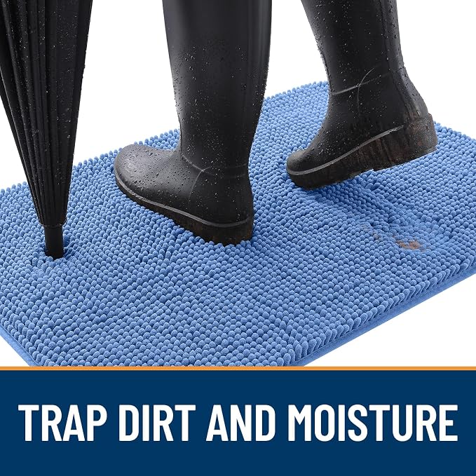 OLANLY Dog Door Mat for Muddy Paws 70x46, Absorbs Moisture and Dirt, Absorbent - Image 2