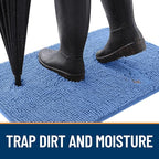 OLANLY Dog Door Mat for Muddy Paws 30x20, Absorbs Moisture and Dirt, Absorbent - Image 2
