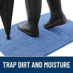 OLANLY Dog Door Mat for Muddy Paws 47x17, Absorbs Moisture and Dirt, Absorbent - Image 2