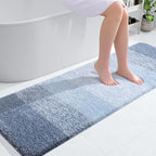 OLANLY Bathroom Runner Rugs Mat 59x20, Extra Soft Absorbent Microfiber Bath Rugs by OLANLY