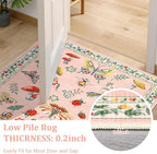 Mushroom Insect 8x10 Area Rugs, Washable Rugs - Image 5