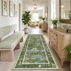 2x6 Hallway Runner Rug Non Slip Forest Nursery Runners Washable Stain Resistant - Image 2